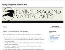 Tablet Screenshot of flyingdragons.info